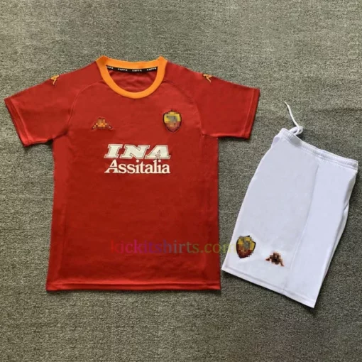 Mini Roma Kit Buy AS Roma Home Kit Kids 2000/01- | Cheap Football Shirts
