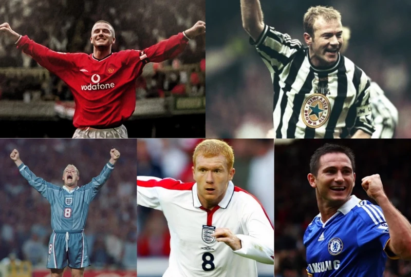 England Greatest Football Players Of All Time: Part 1 (Ranking 10-6 ...